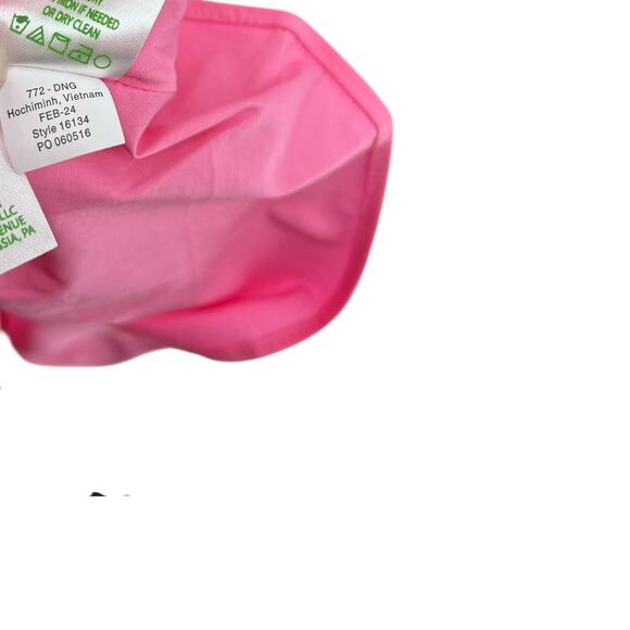 Lilly Pulitzer Lucilyn Dress Maxi One Shoulder Tiered Confetti Pink Size 16 - Picture 15 of 15